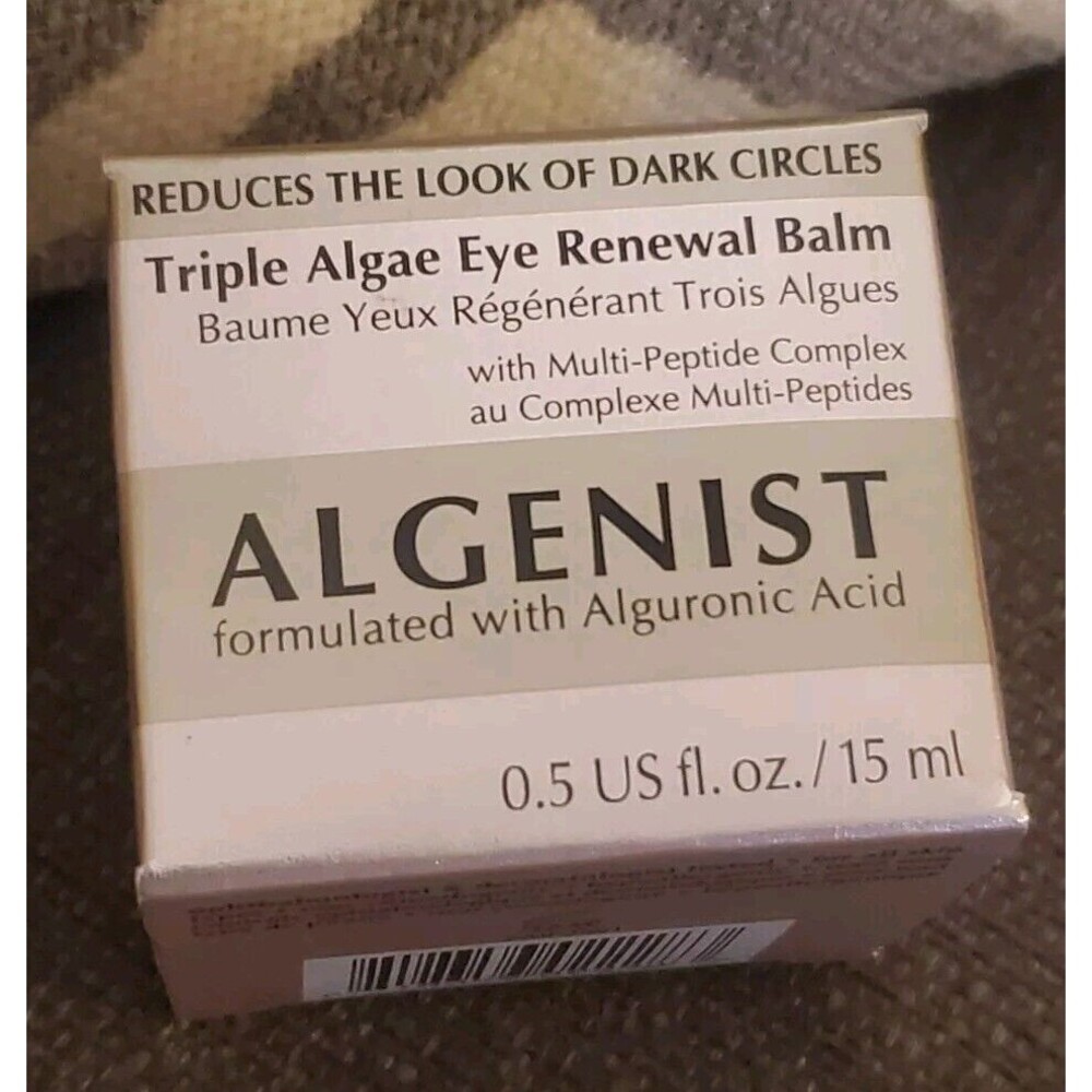 Algenist Triple Algae Eye Renewal Balm- 15ml- With Multi-Peptide Complex*New